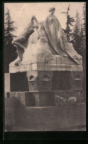 Postcard milano cimitero - postcard,